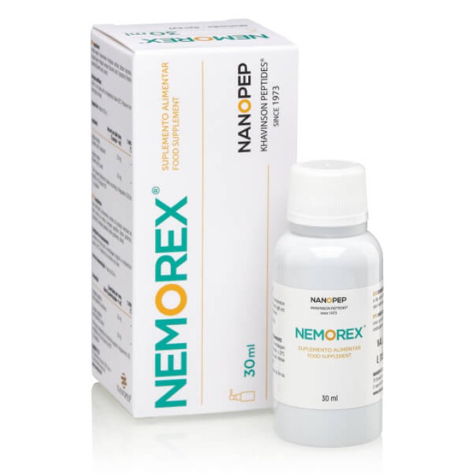 Nanopep Nemorex иммунитетке арналған Хавинсон пептидтері, 30 мл